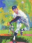Whitey Ford by Leroy Neiman